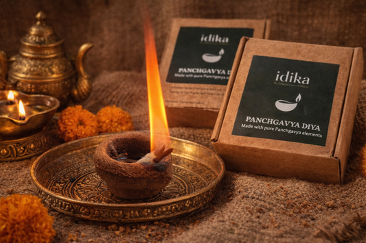 100% Natural Panchagavya Lamps